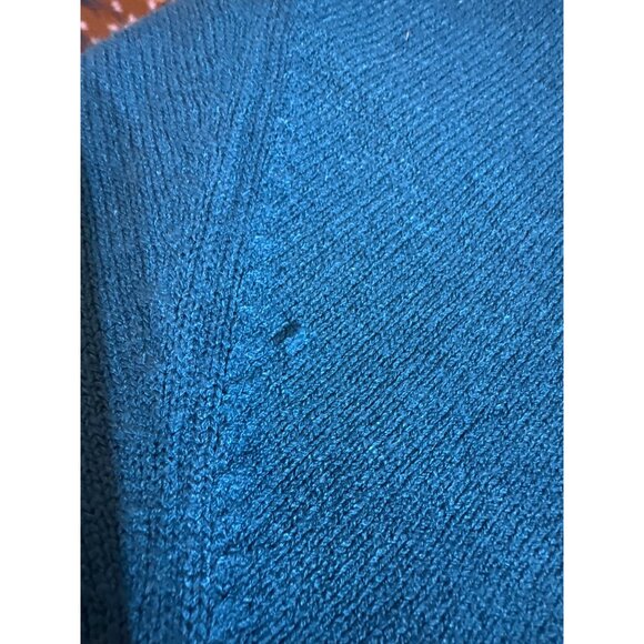 Covington Womens Size XL Teal Turtleneck Sweater - Picture 5 of 6